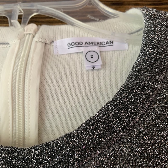 Good American Sparkle bodycon mini dress - Picture 2 of 10